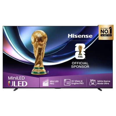 Hisense TV Set|HISENSE|100 "|4K Ultra HD|3840 x 2160 pixels|Flat|16:9|ULED|100U7QPRO