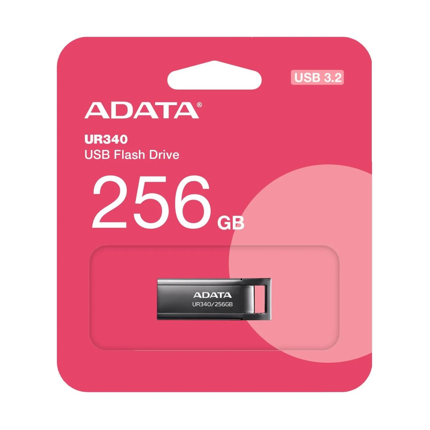 A-Data MEMORY DRIVE FLASH USB3.2 256G/BLACK AROY-UR340-256GBK ADATA
