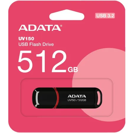 A-Data MEMORY DRIVE FLASH USB3 512GB/BLACK AUV150-512G-RBK ADATA
