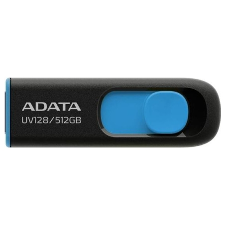 A-Data MEMORY DRIVE FLASH USB3 512GB/BLK/BLUE AUV128-512G-RBE ADATA