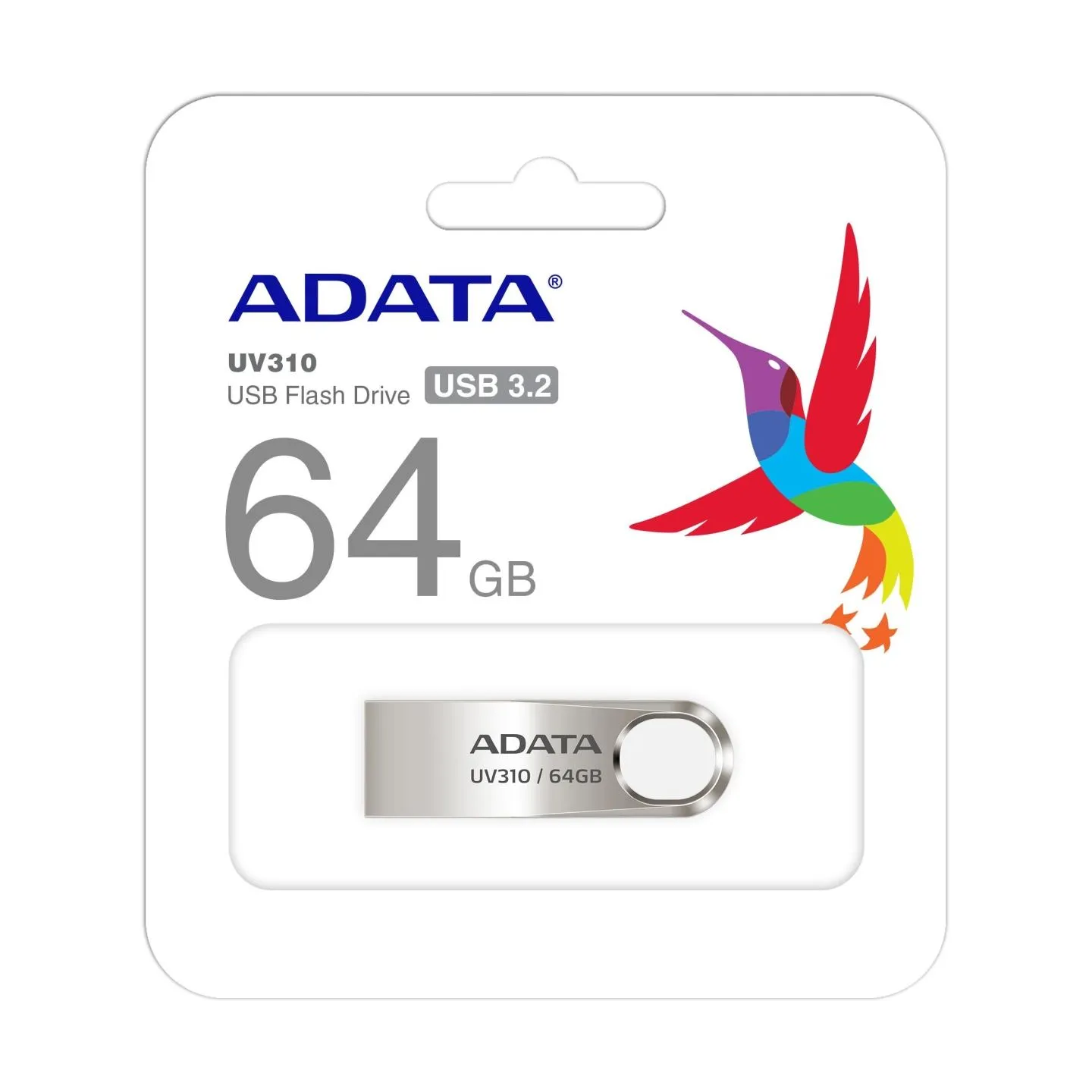 A-Data ADATA 64GB USB2.0 UV210 Silver