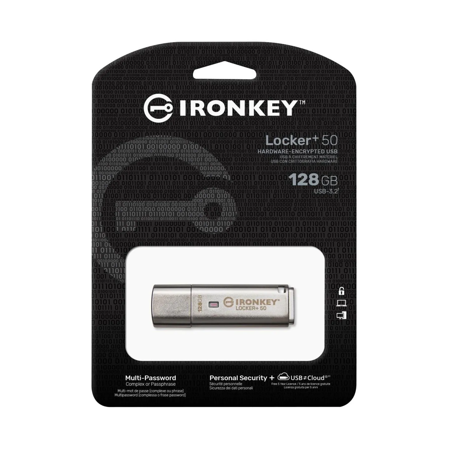 Kingston MEMORY DRIVE FLASH USB3.2/128GB IKLP50/128GB KINGSTON