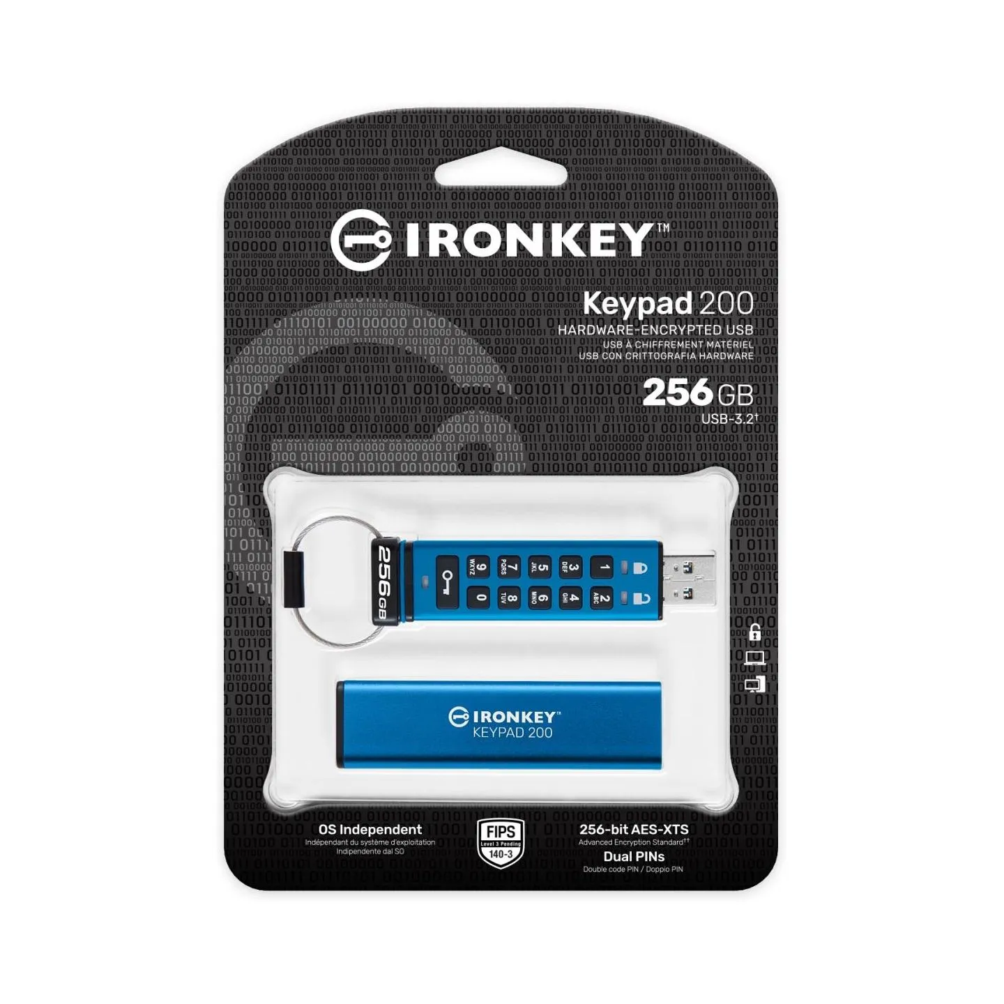 Kingston MEMORY DRIVE FLASH USB3.2/256GB IKKP200/256GB KINGSTON