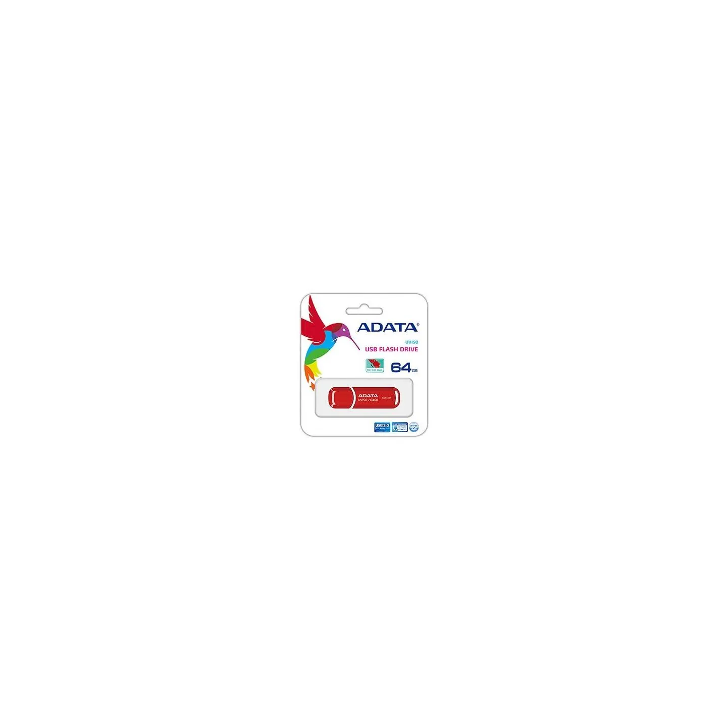 A-Data ADATA | UV150 | 64 GB | USB 3.0 | Red