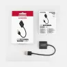 Axagon USB sound card with 15 cm cable and metal body.