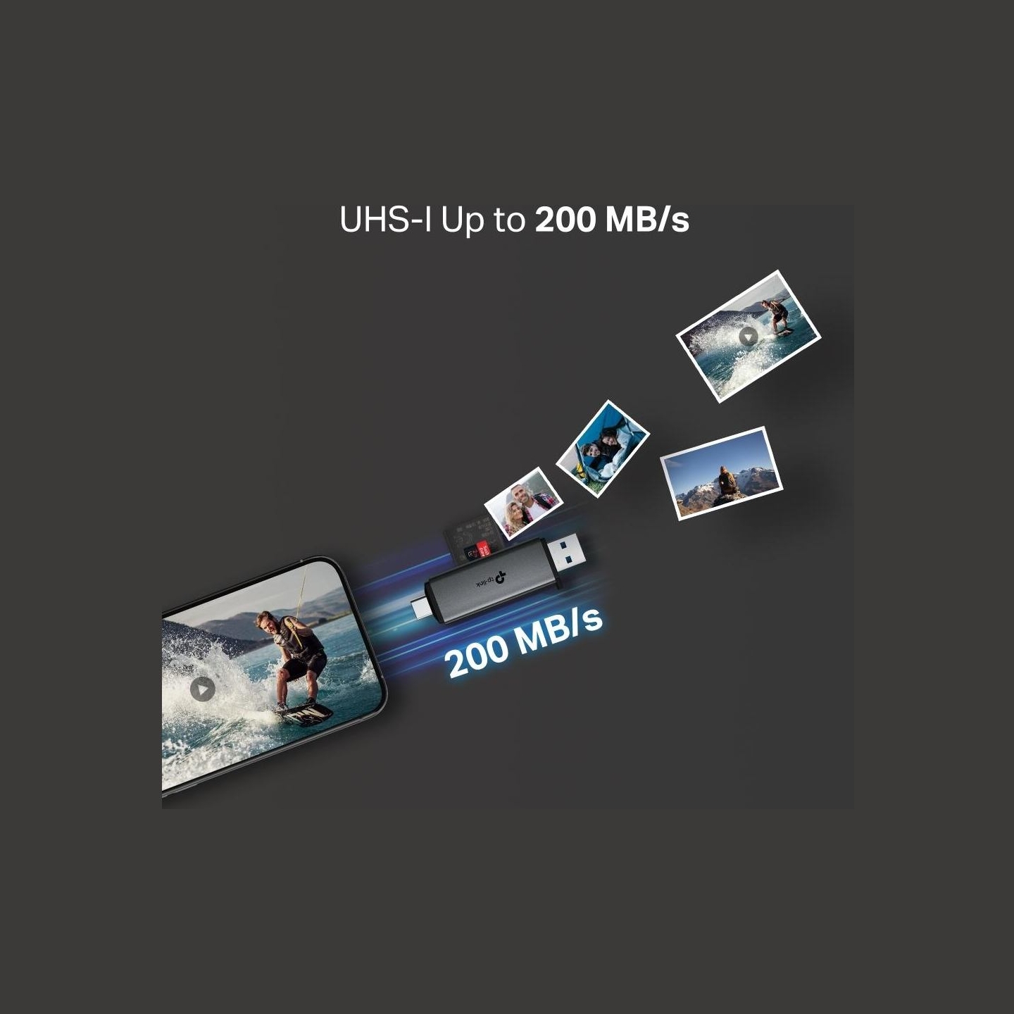 Tp-Link MEMORY READER USB-C SD&MICROSD/UA430D TP-LINK