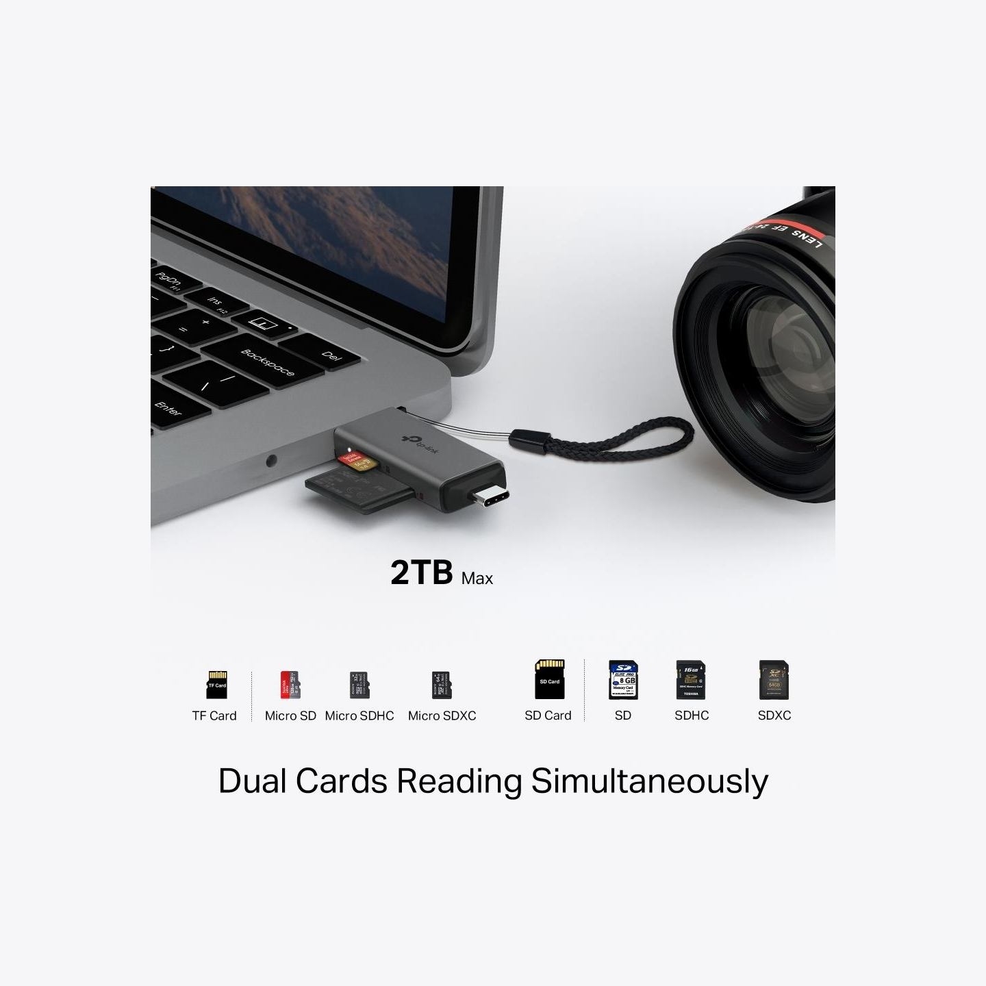 Tp-Link MEMORY READER USB-C SD&MICROSD/UA430D TP-LINK