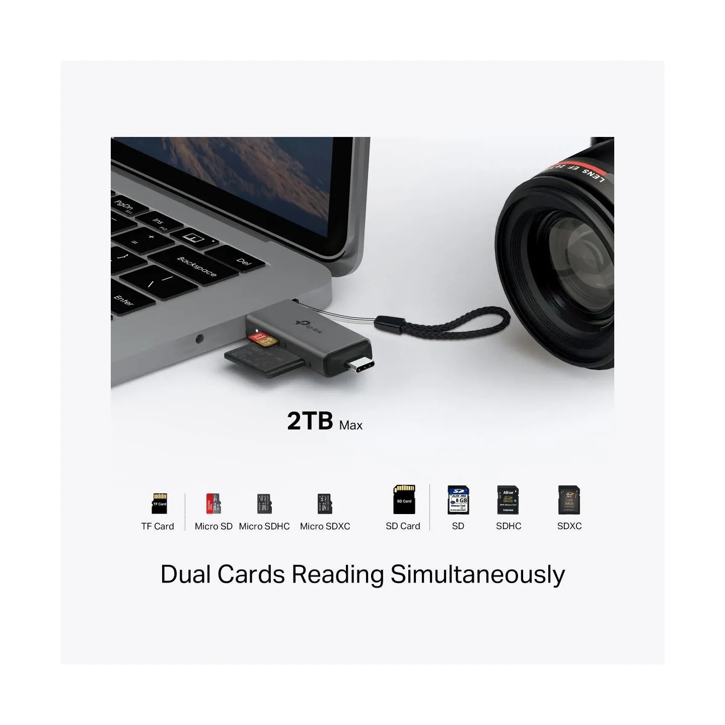 Tp-Link MEMORY READER USB-C SD&MICROSD/UA430D TP-LINK
