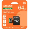 A-Data MEMORY MICRO SDXC 64GB UHS-I/UD64GUI3V30A2SP-RA1 ADATA