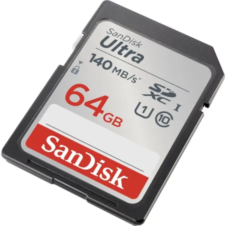 Sandisk Ultra 64GB SDXC Memory Card 140MB/s