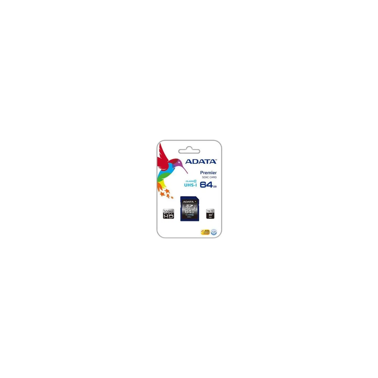 A-Data ADATA | Premier | 64 GB | SDHC | Flash memory class 10 | No
