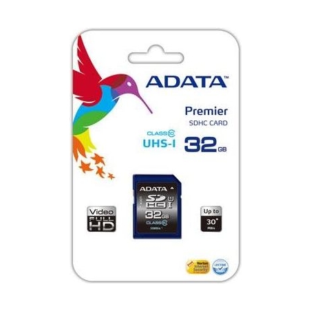 A-Data ADATA | Premier | 32 GB | SDHC | Flash memory class 10 | No