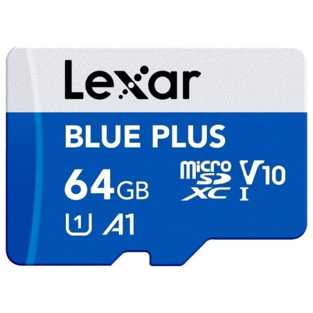 Lexar MEMORY MICRO SDXC 64GB UHS-I/W/A LMSBLPL064G-BNANG LEXAR