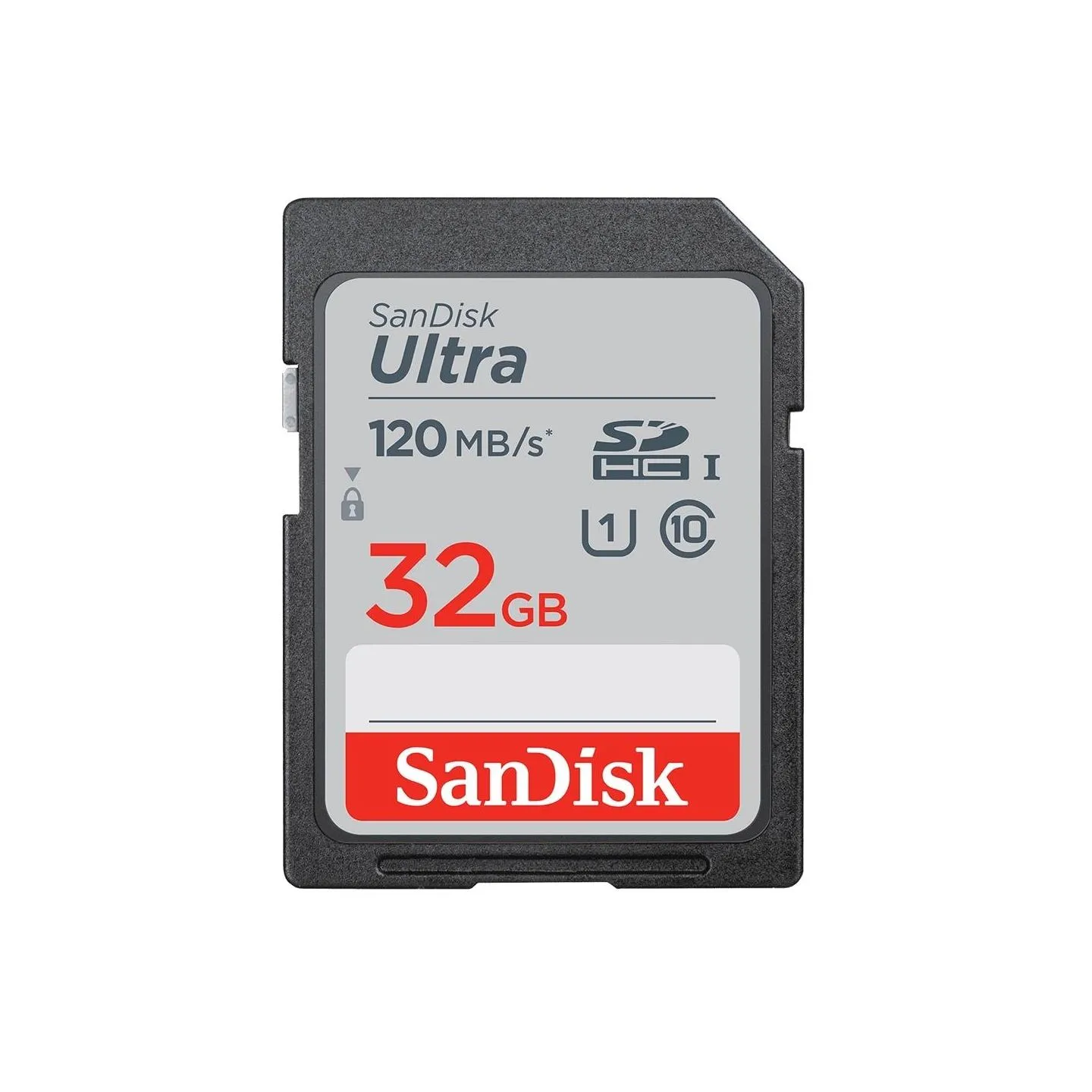 Sandisk Ultra 32GB SDHC Memory Card 120MB/s