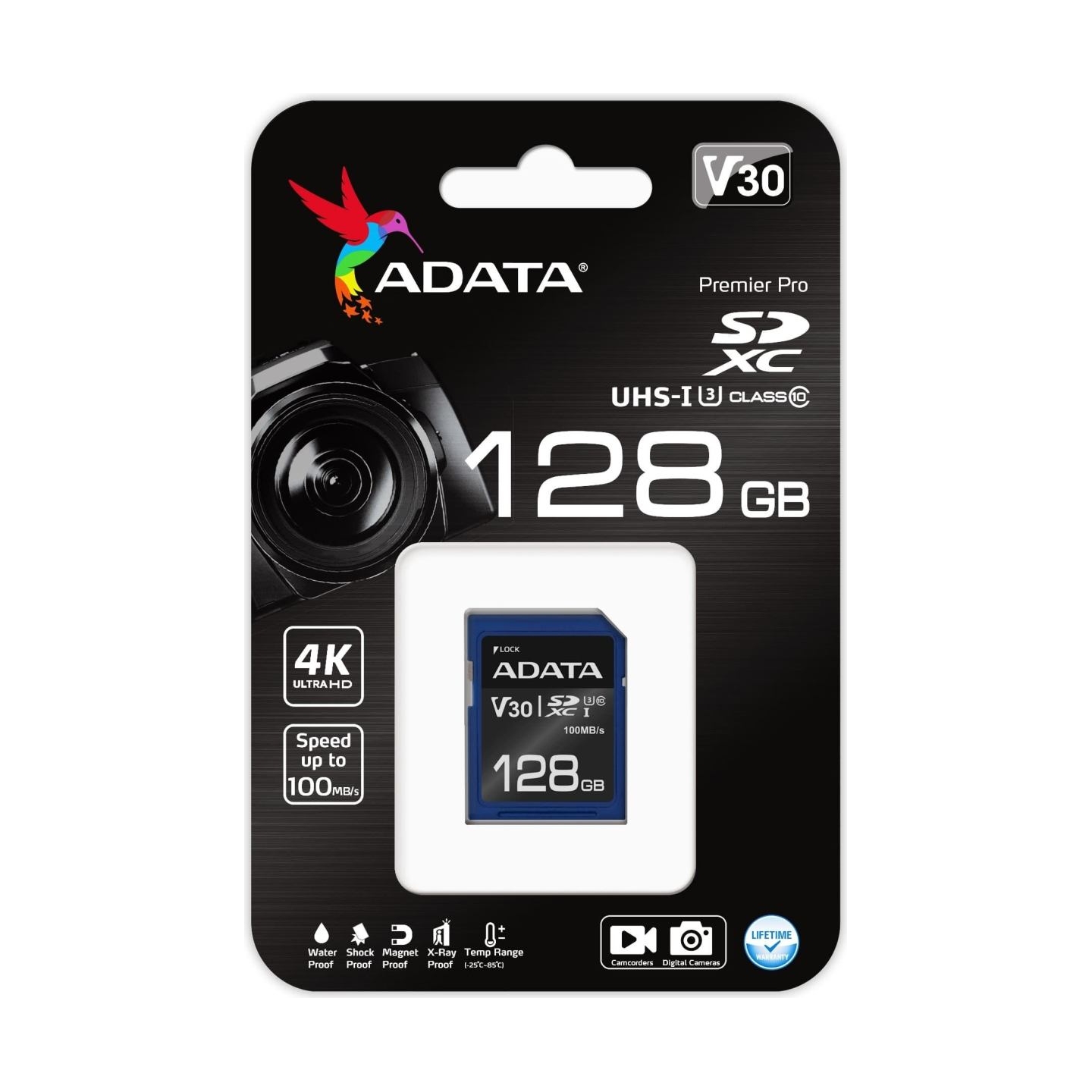 A-Data ADATA | Premier Pro | UHS-I | 128 GB | SDXC | Flash memory class 10