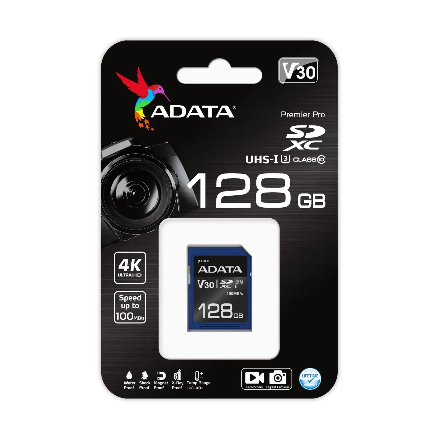A-Data ADATA | Premier Pro | UHS-I | 128 GB | SDXC | Flash memory class 10