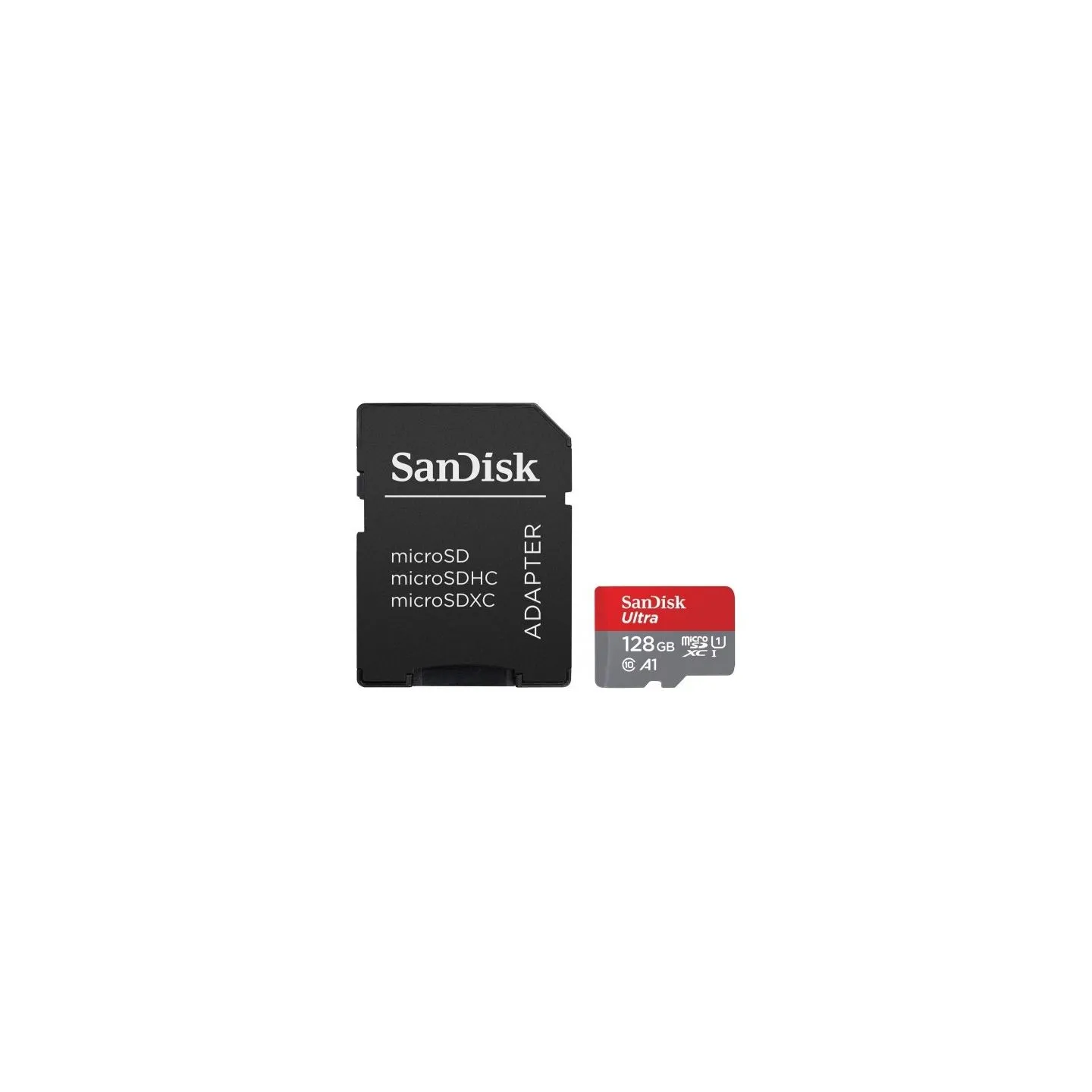 Sandisk Ultra microSDXC 128GB + SD Adapter 140MB/s A1 Class 10 UHS-I