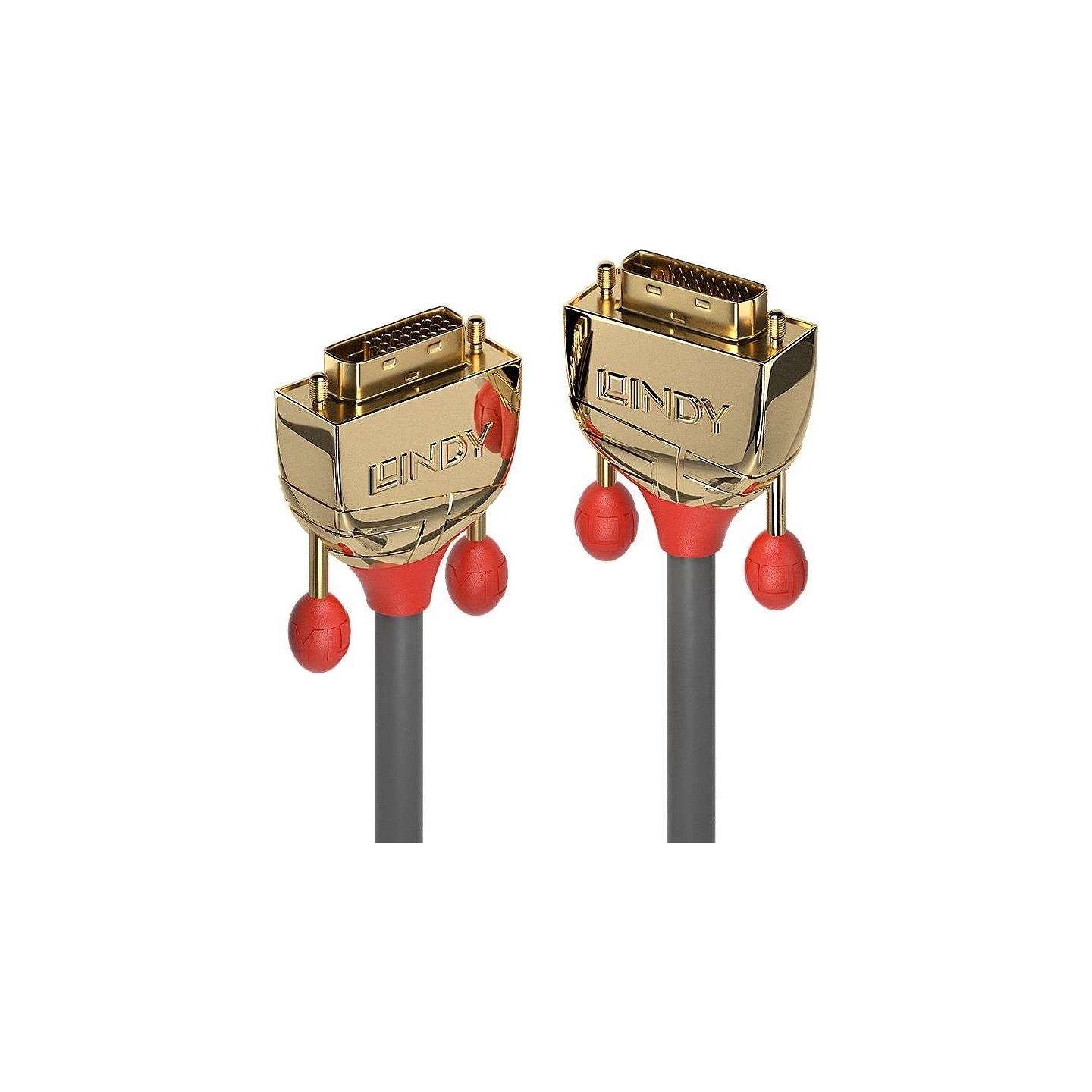 Lindy CABLE DVI-DVI 2M/GOLD 36202 LINDY