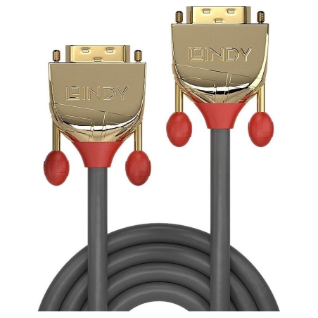 Lindy CABLE DVI-DVI 2M/GOLD 36202 LINDY