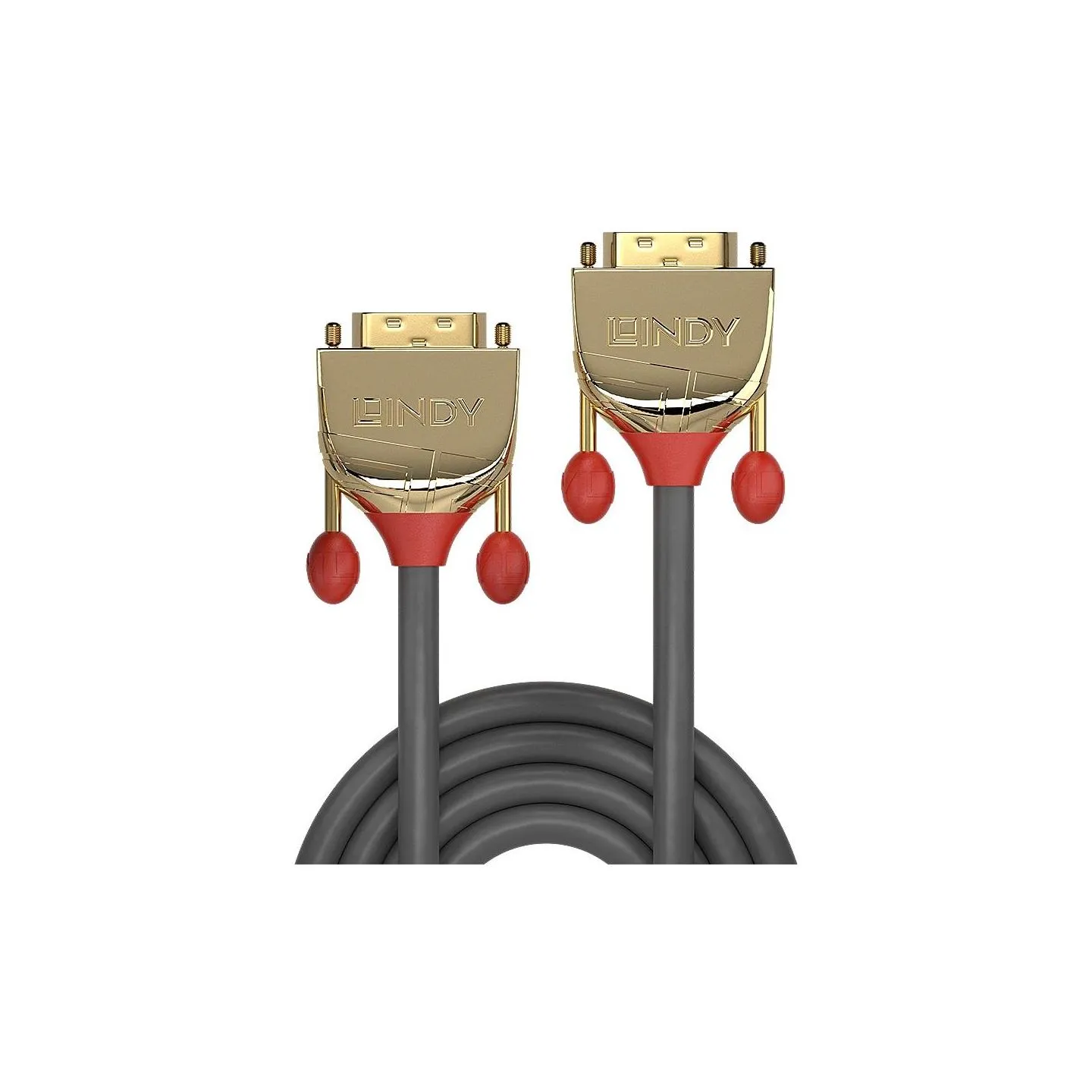Lindy CABLE DVI-DVI 2M/GOLD 36202 LINDY