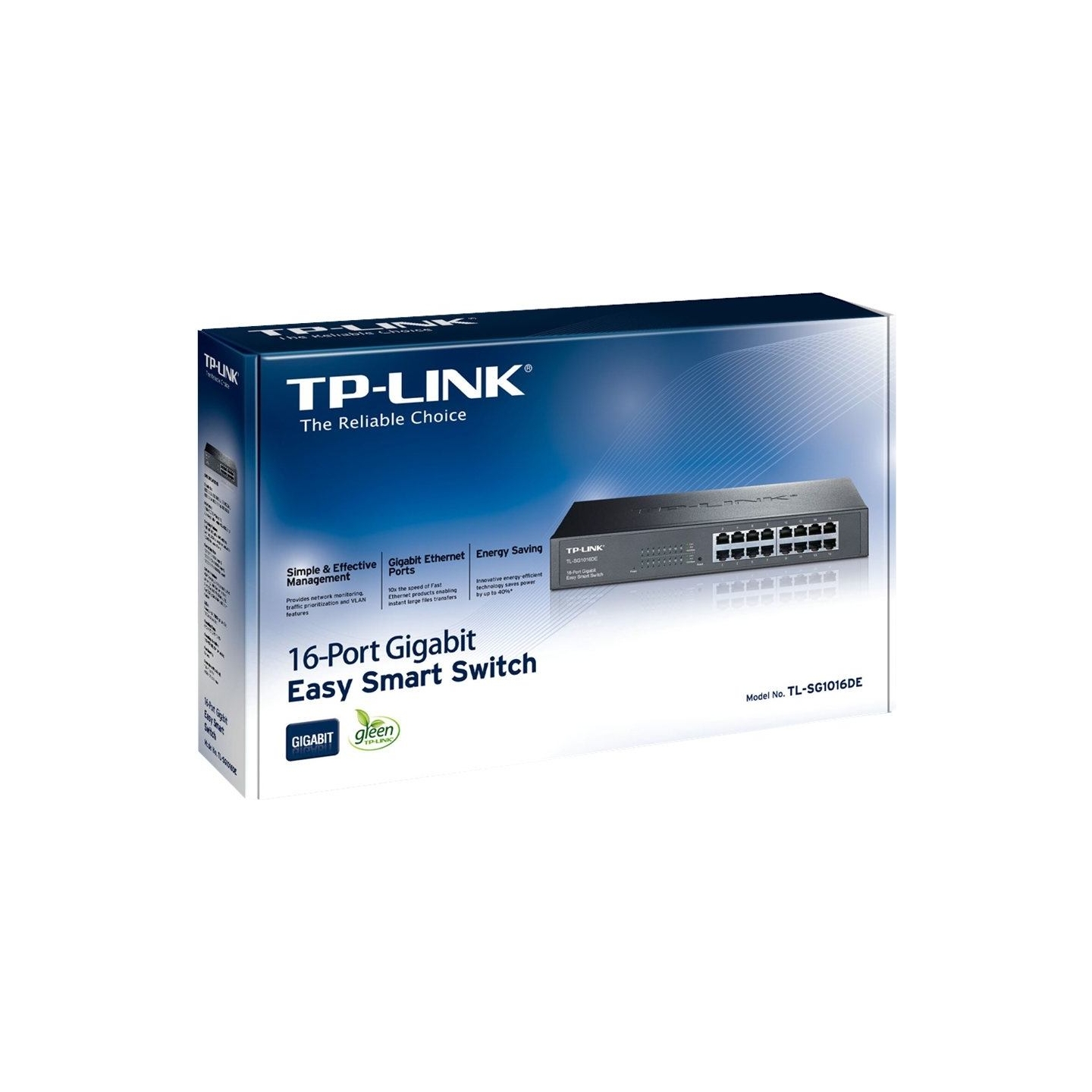 Tp-Link SG1016DE swith Easy Smart 16x1Gb