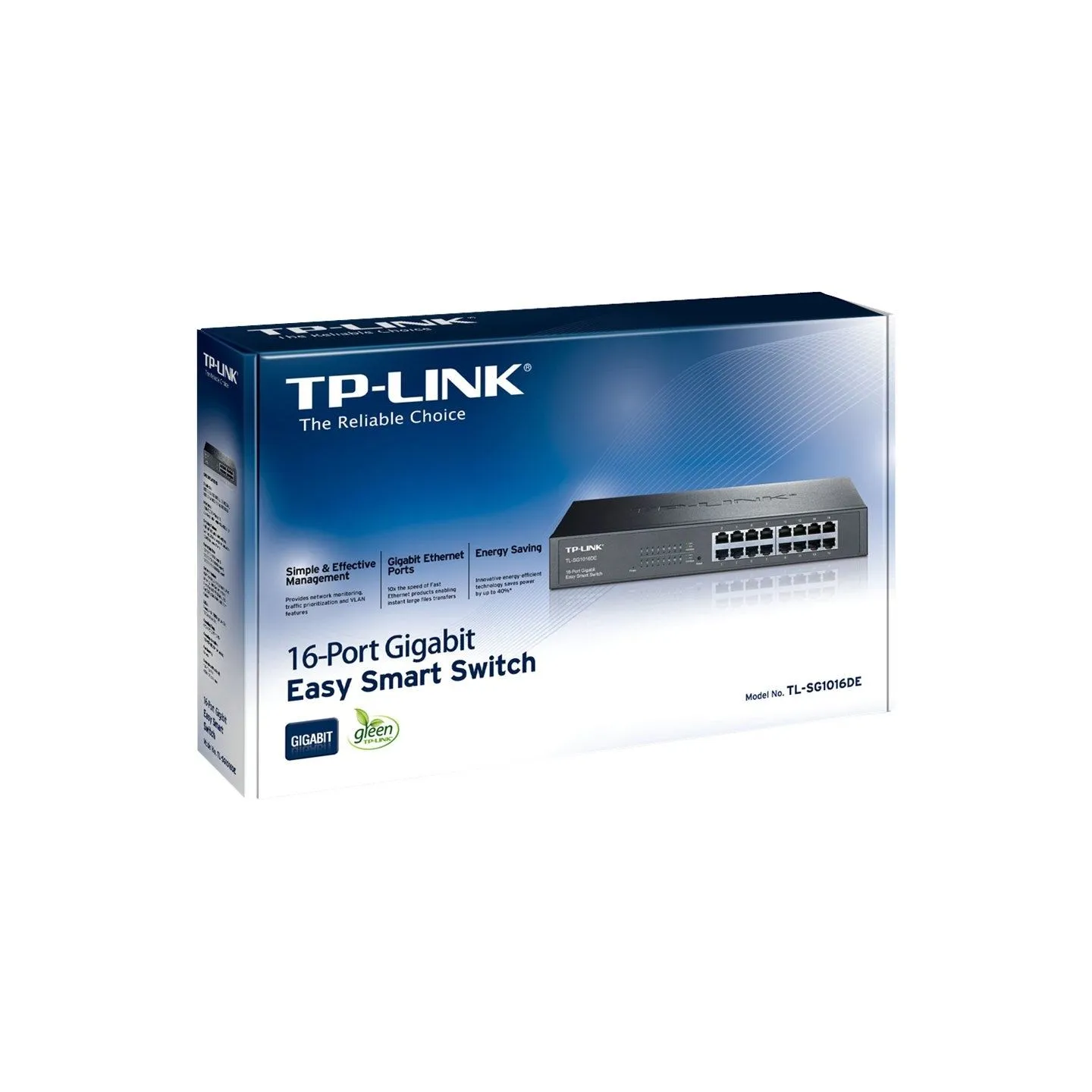 Tp-Link SG1016DE swith Easy Smart 16x1Gb