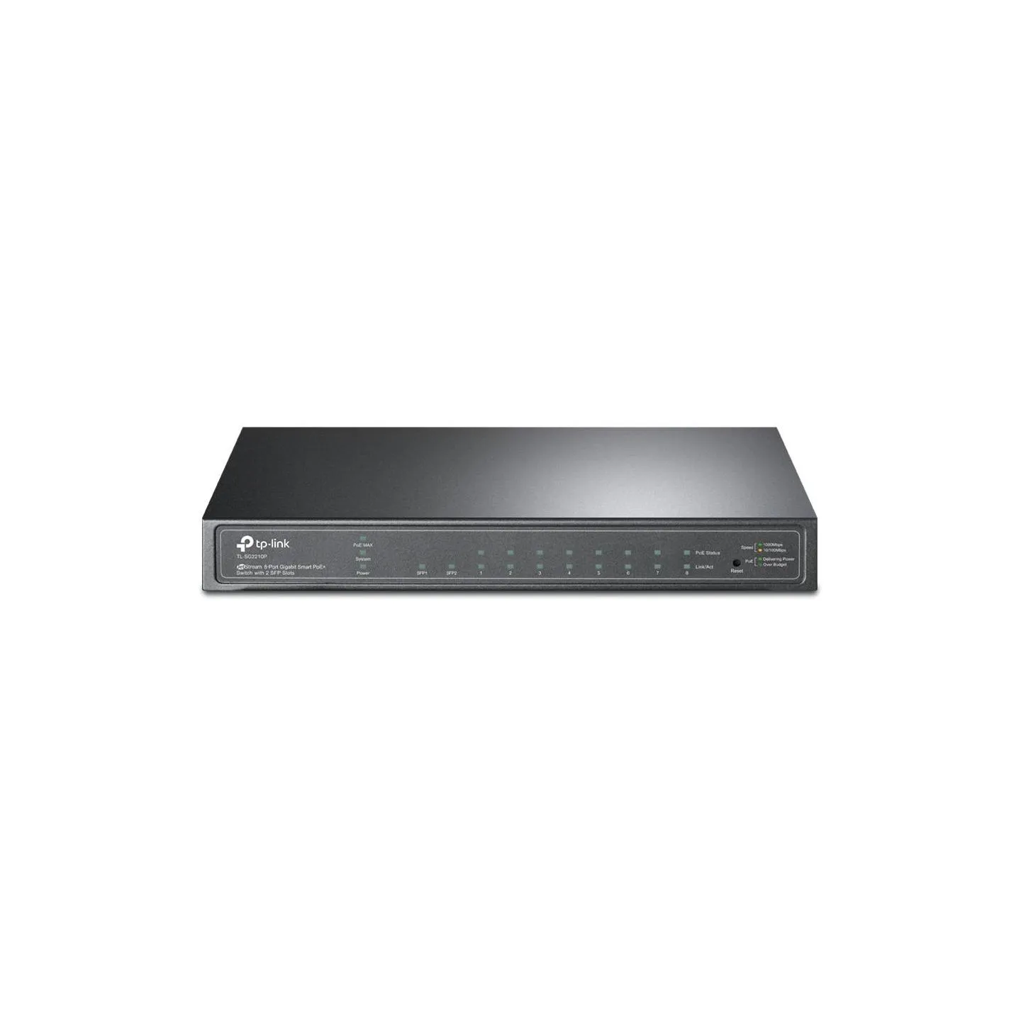 Tp-Link Switch|TP-LINK|Omada|TL-SG2210P|Type L2|Desktop/pedestal|8x10Base-T / 100Base-TX / 1000Base-T|2xSFP|PoE ports 8|TL-SG221