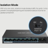 Mercusys Switch|MERCUSYS|Desktop/pedestal|10x10Base-T / 100Base-TX|PoE+ ports 8|MS110P