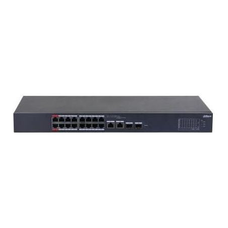 Dahua Switch|DAHUA|DH-CS4218-16ET-190|Type L2|PoE ports 16|190 Watts|CS4218-16ET-190