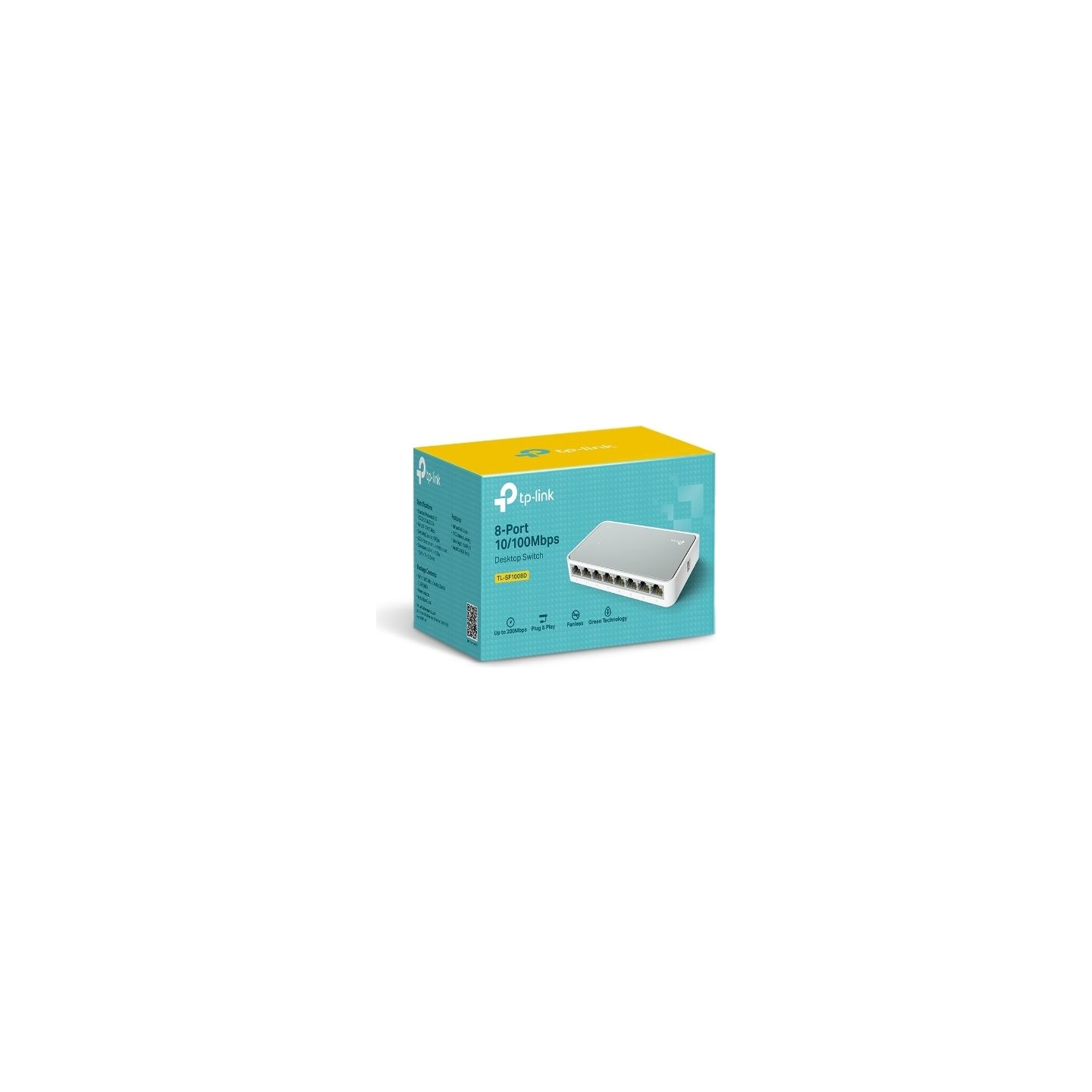 Tp-Link | Switch | TL-SF1008D | Unmanaged | Desktop | 10/100 Mbps (RJ-45) ports quantity 8 | Power supply type External | 36 mon