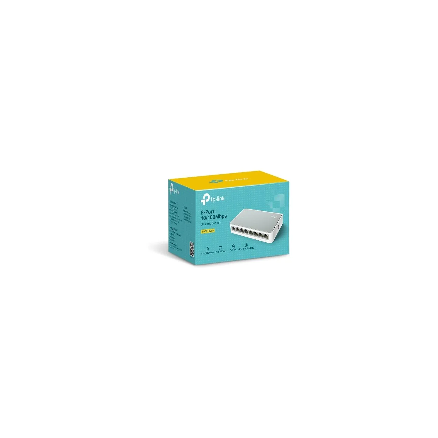 Tp-Link | Switch | TL-SF1008D | Unmanaged | Desktop | 10/100 Mbps (RJ-45) ports quantity 8 | Power supply type External | 36 mon