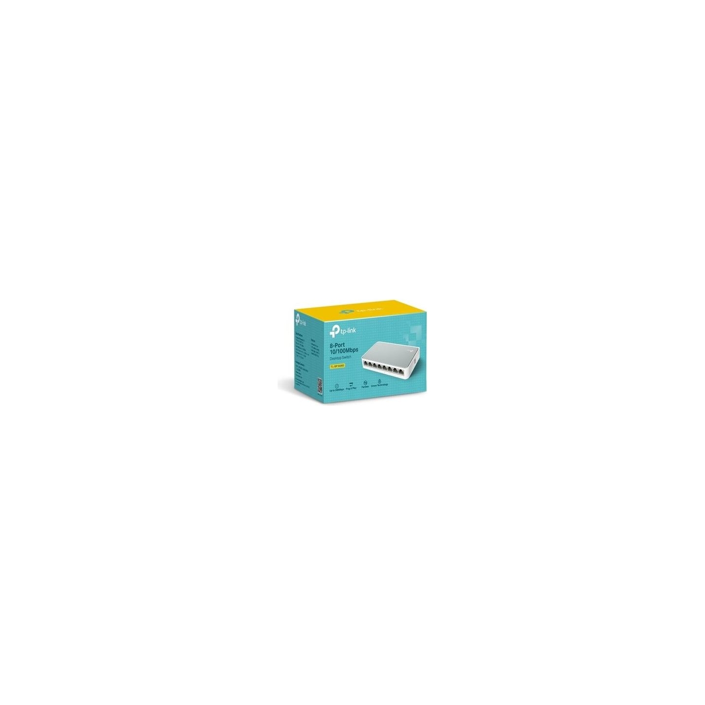 Tp-Link | Switch | TL-SF1008D | Unmanaged | Desktop | 10/100 Mbps (RJ-45) ports quantity 8 | Power supply type External | 36 mon