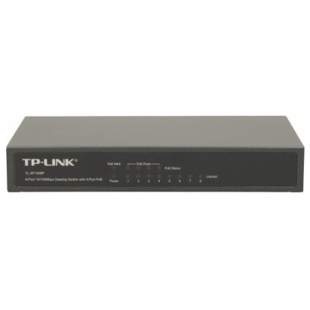 Tp-Link Switch|TP-LINK|8x10Base-T / 100Base-TX|TL-SF1008P