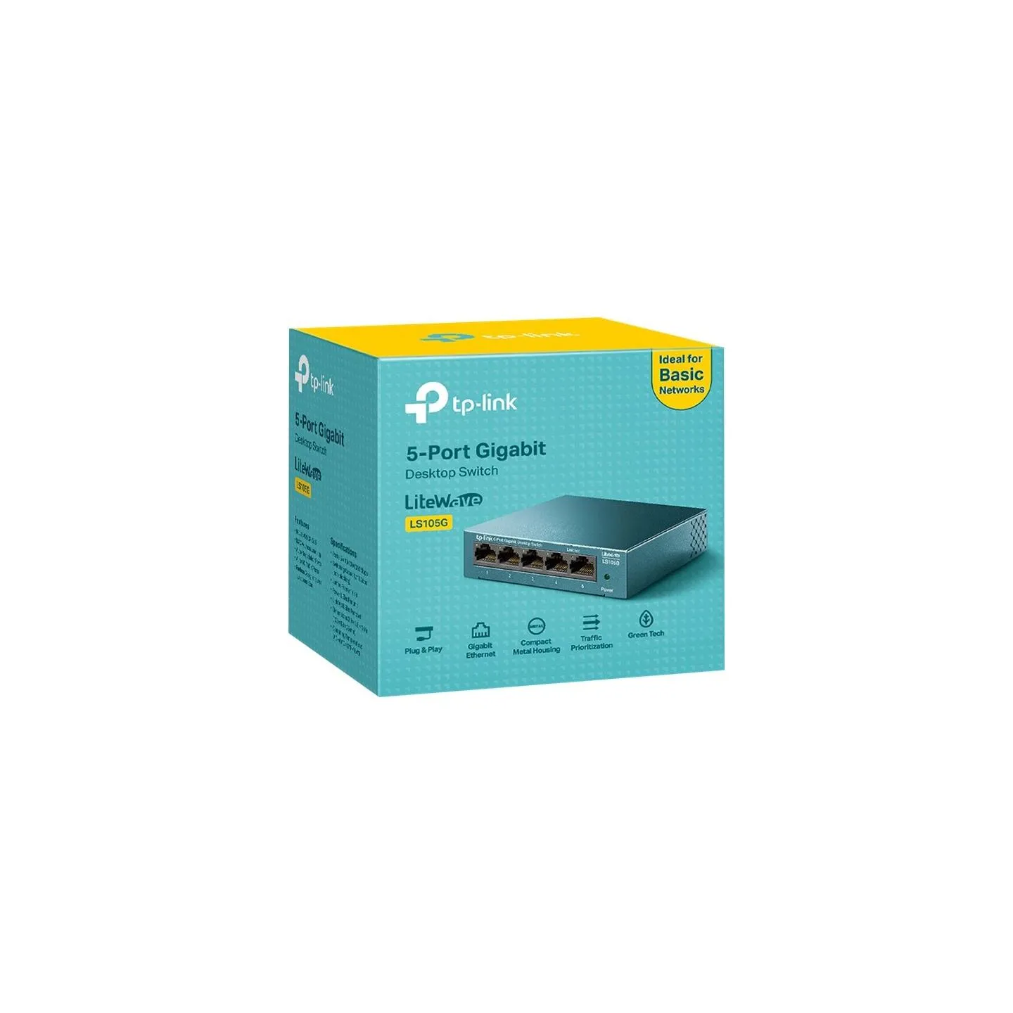 Tp-Link LiteWave 5-Port Gigabit Desktop