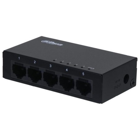 Dahua Switch|DAHUA|PFS3005-5GT-V2|Type L2|Desktop/pedestal|5x10Base-T / 100Base-TX / 1000Base-T|DH-PFS3005-5GT-V2