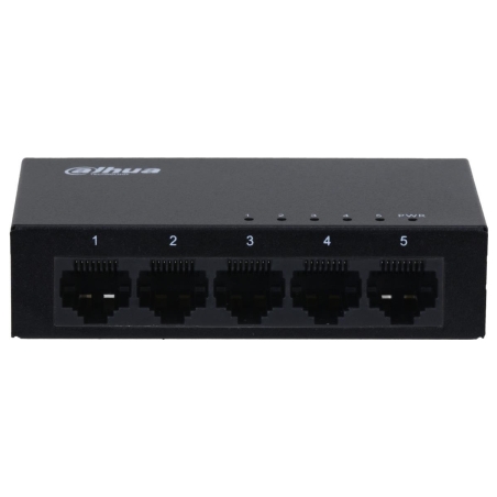 Dahua Switch|DAHUA|PFS3005-5GT-V2|Type L2|Desktop/pedestal|5x10Base-T / 100Base-TX / 1000Base-T|DH-PFS3005-5GT-V2