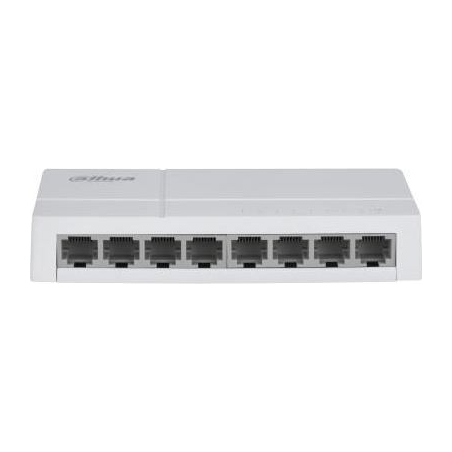 Dahua Switch|DAHUA|SG1008L-EUR|Switch layer L2|8xRJ-45 ports|RJ-45 Ports Type Fast Ethernet (10/100)|SG1008L-EUR