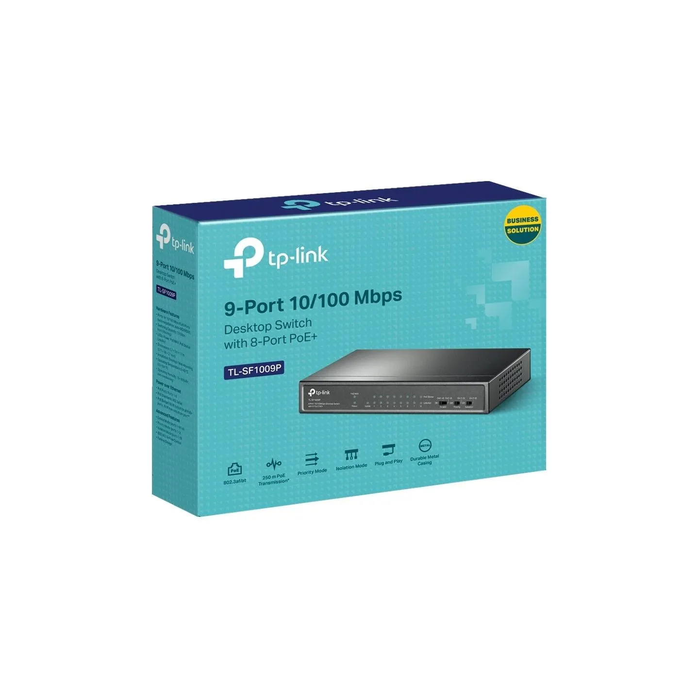Tp-Link SF1009P Switch 9xFE (8xPoE+)