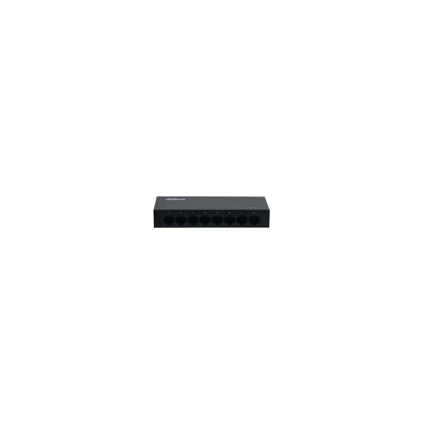 Dahua Switch|DAHUA|SG1008-EUR|Switch type Unmanaged|Switch layer L2|8xRJ-45 ports|RJ-45 Ports Type Gigabit Ethernet (10/100/1000