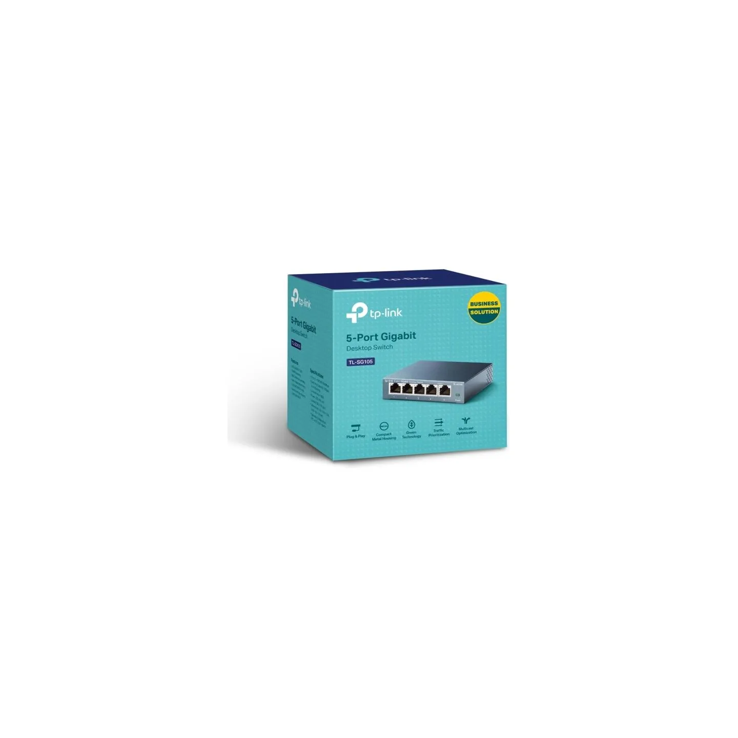 Tp-Link | Switch | TL-SG105 | Unmanaged | Desktop | Gigabit Ethernet (copper) ports quantity 5 | Power supply type External | 24