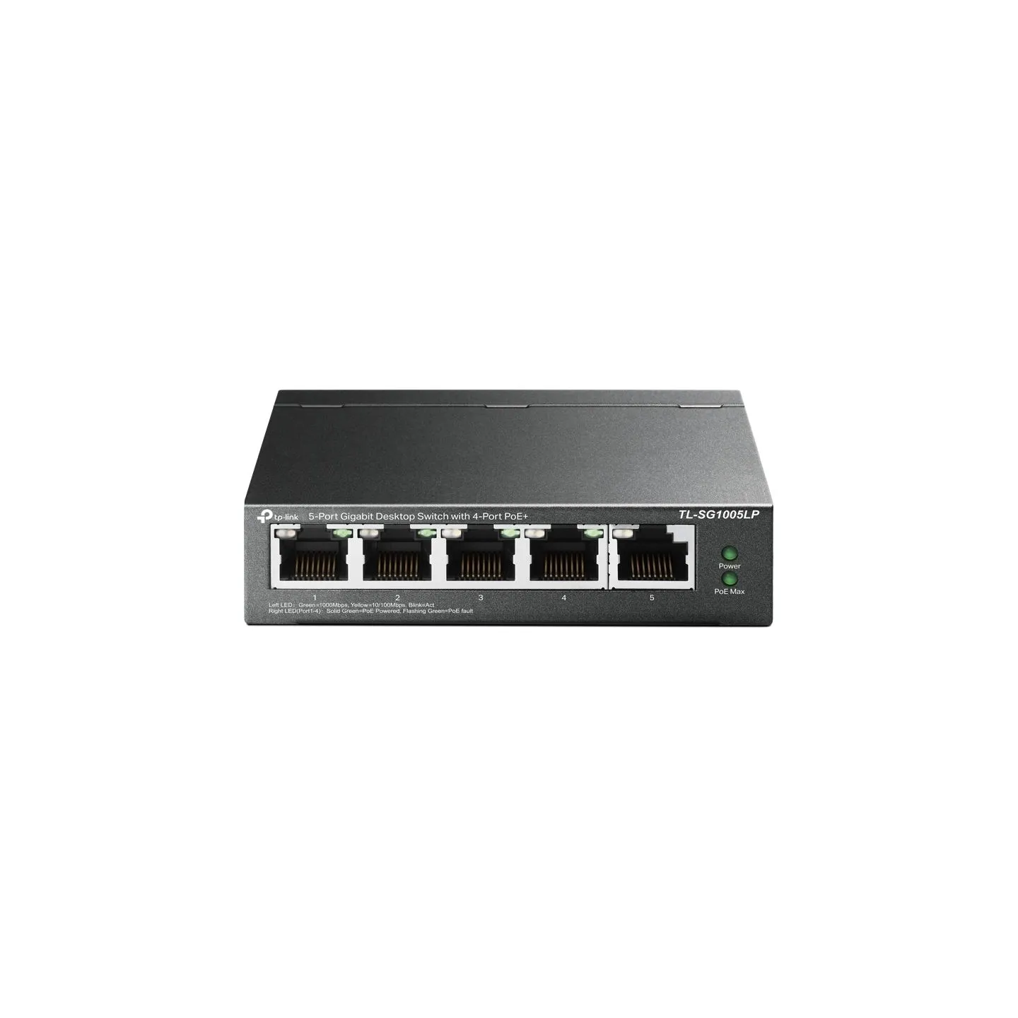Tp-Link SG1005LP Switch 5x1Gb (4xPoE+)