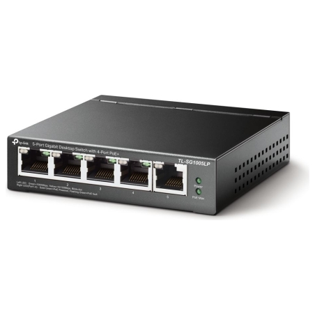Tp-Link | Switch | TL-SG1005LP | Unmanaged | Desktop | PoE+ ports quantity 4 | Power supply type External