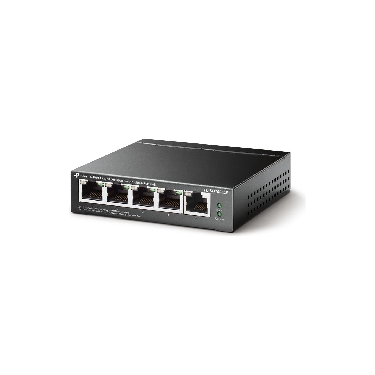 Tp-Link SG1005LP Switch 5x1Gb (4xPoE+)