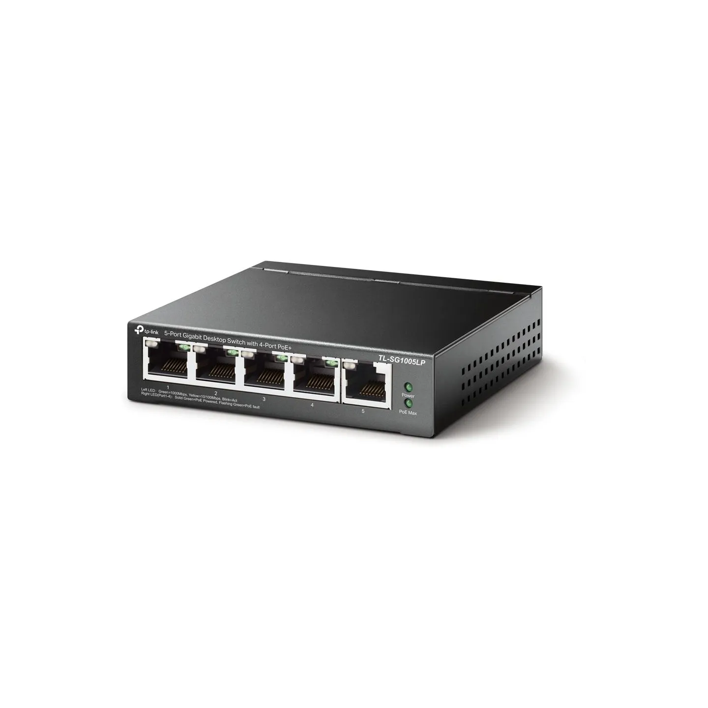 Tp-Link SG1005LP Switch 5x1Gb (4xPoE+)