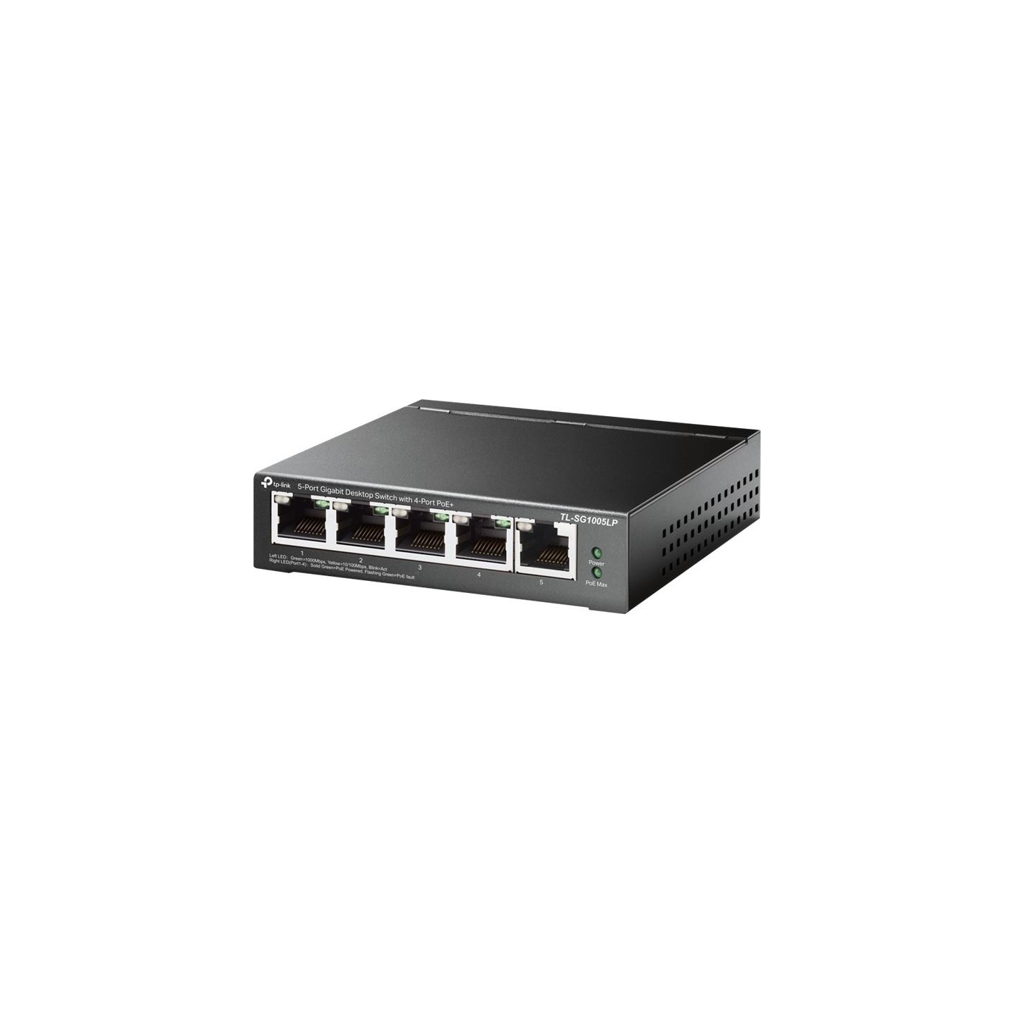 Tp-Link SG1005LP Switch 5x1Gb (4xPoE+)