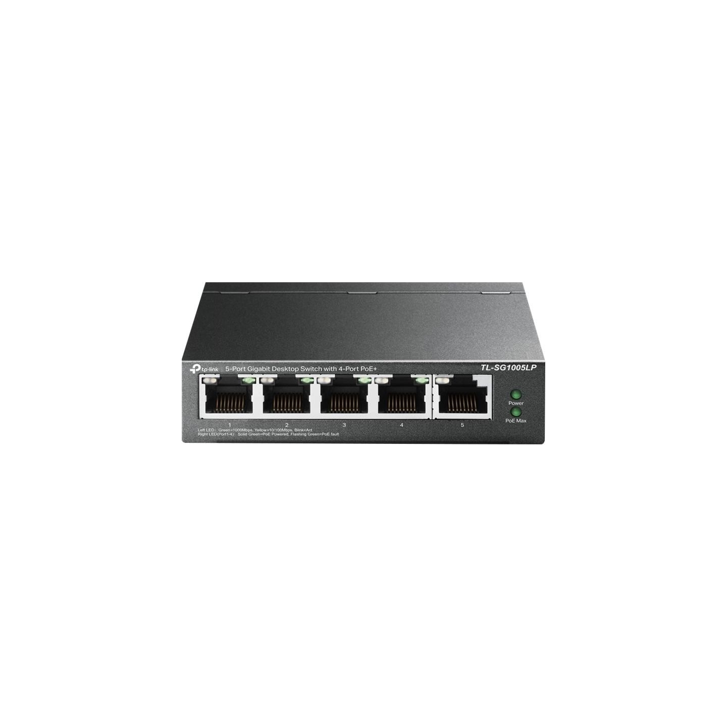 Tp-Link SG1005LP Switch 5x1Gb (4xPoE+)
