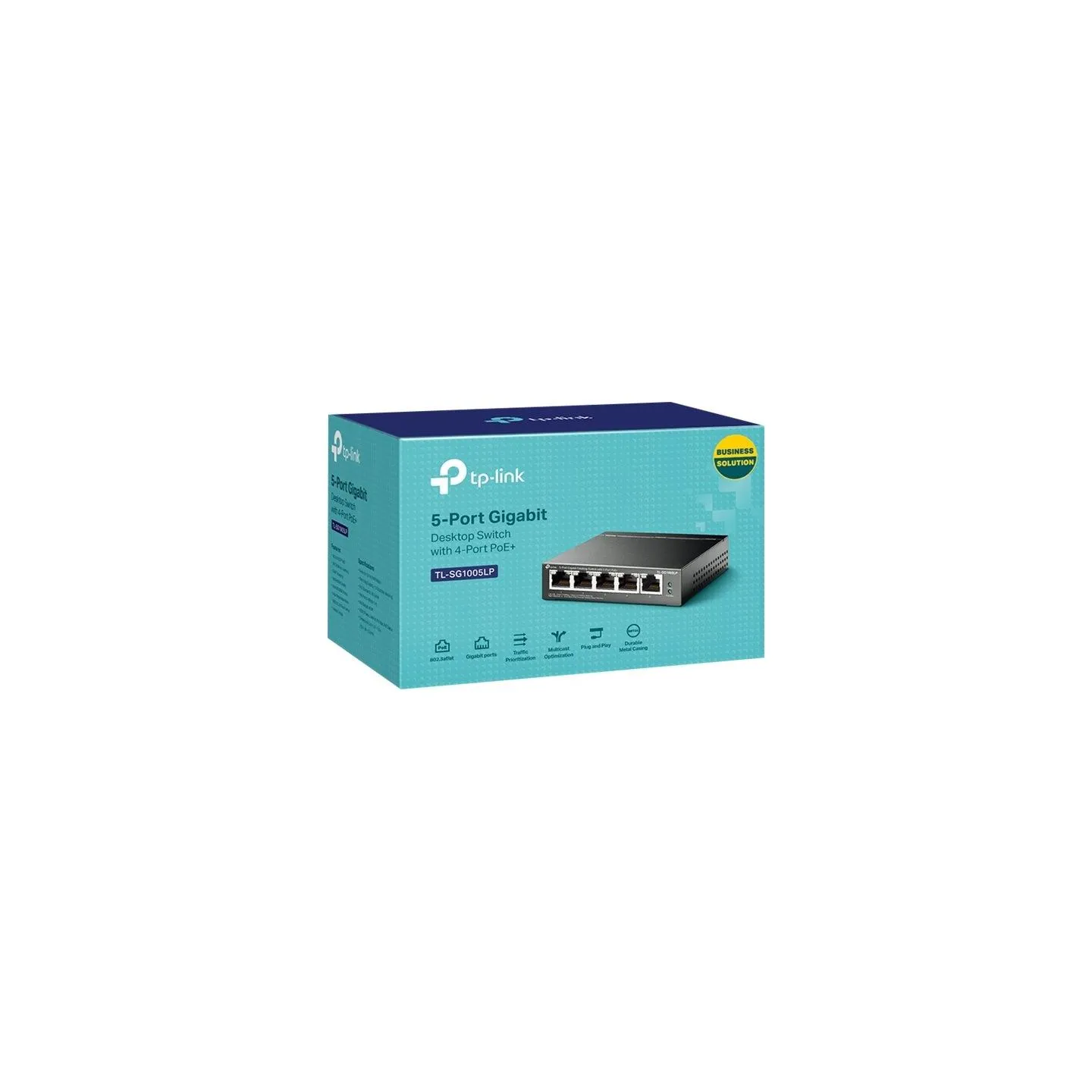Tp-Link | Switch | TL-SG1005LP | Unmanaged | Desktop | PoE+ ports quantity 4 | Power supply type External