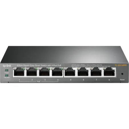 Tp-Link TL-SG108PE Switch Smart 8xGE (4xPoE)