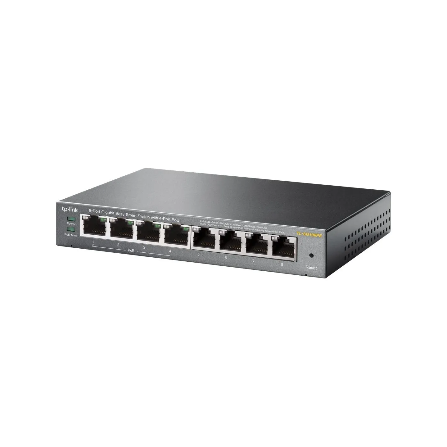 Tp-Link TL-SG108PE Switch Smart 8xGE (4xPoE)