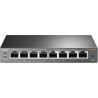 Tp-Link | Smart Switch | TL-SG108PE | Web Managed | Desktop | Gigabit Ethernet (copper) ports quantity 4 | PoE+ ports quantity 4